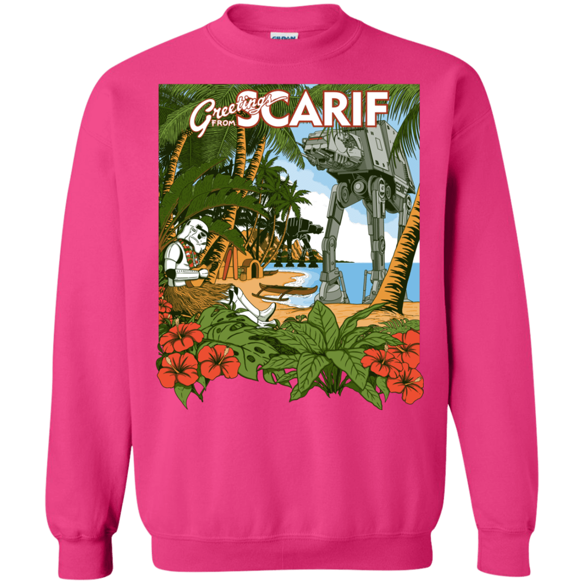 Sweatshirts Heliconia / S Greetings from Scarif Crewneck Sweatshirt