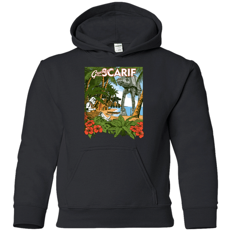 Sweatshirts Black / YS Greetings from Scarif Youth Hoodie