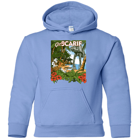 Sweatshirts Carolina Blue / YS Greetings from Scarif Youth Hoodie