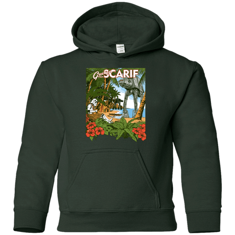 Sweatshirts Forest Green / YS Greetings from Scarif Youth Hoodie