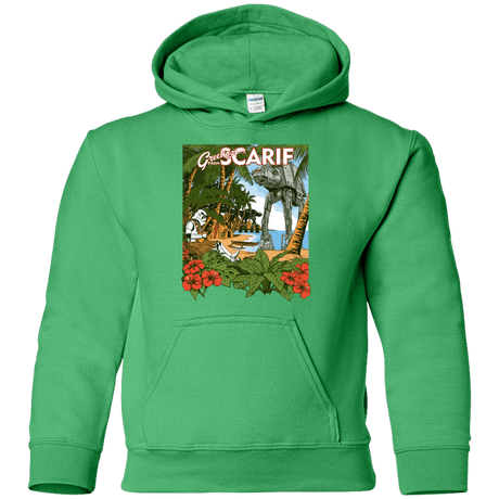Sweatshirts Irish Green / YS Greetings from Scarif Youth Hoodie