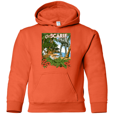 Sweatshirts Orange / YS Greetings from Scarif Youth Hoodie
