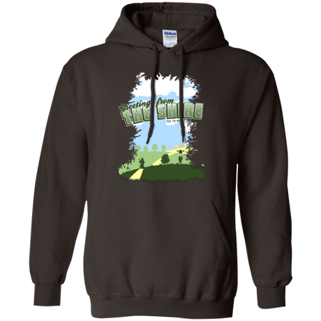 Sweatshirts Dark Chocolate / Small Greetings From Shire Pullover Hoodie