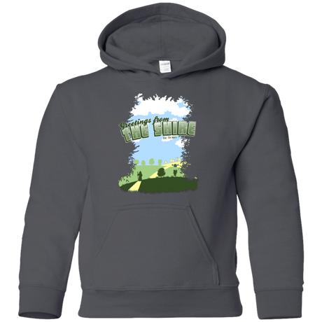 Sweatshirts Charcoal / YS Greetings From Shire Youth Hoodie