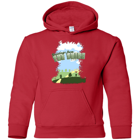 Sweatshirts Red / YS Greetings From Shire Youth Hoodie