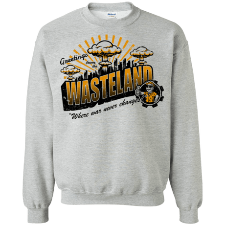 Sweatshirts Sport Grey / Small Greetings from the Wasteland! Crewneck Sweatshirt