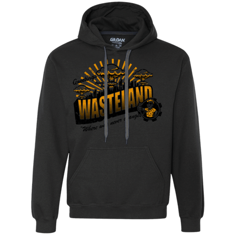 Greetings from the Wasteland! Premium Fleece Hoodie