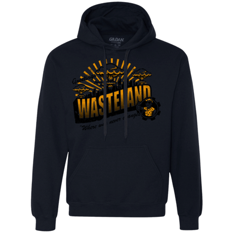 Greetings from the Wasteland! Premium Fleece Hoodie