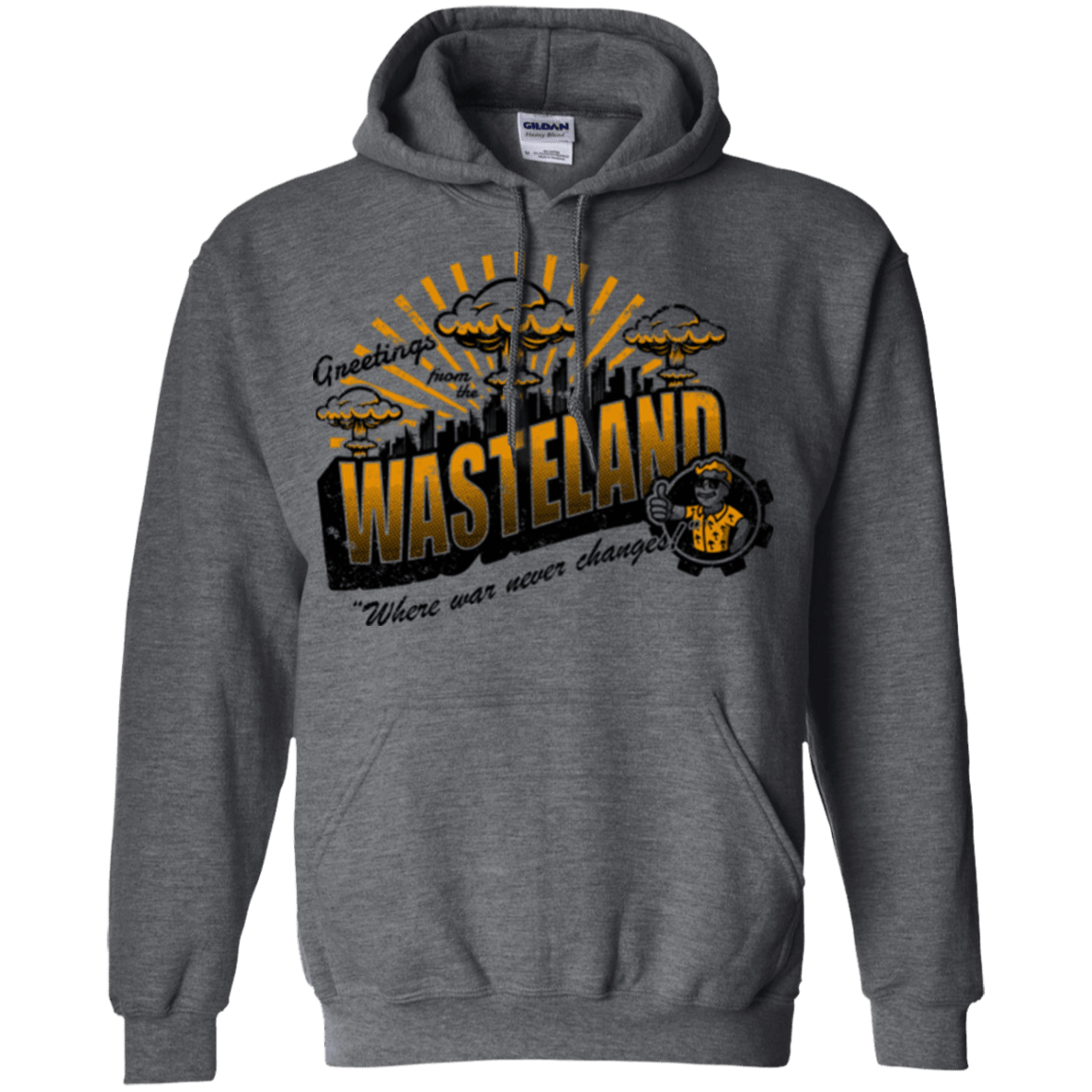 Greetings from the Wasteland! Pullover Hoodie