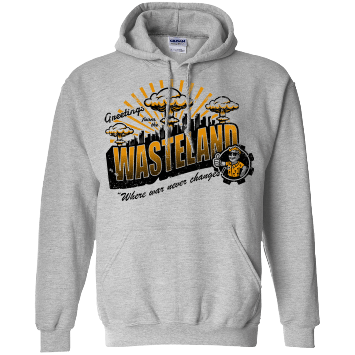 Greetings from the Wasteland! Pullover Hoodie