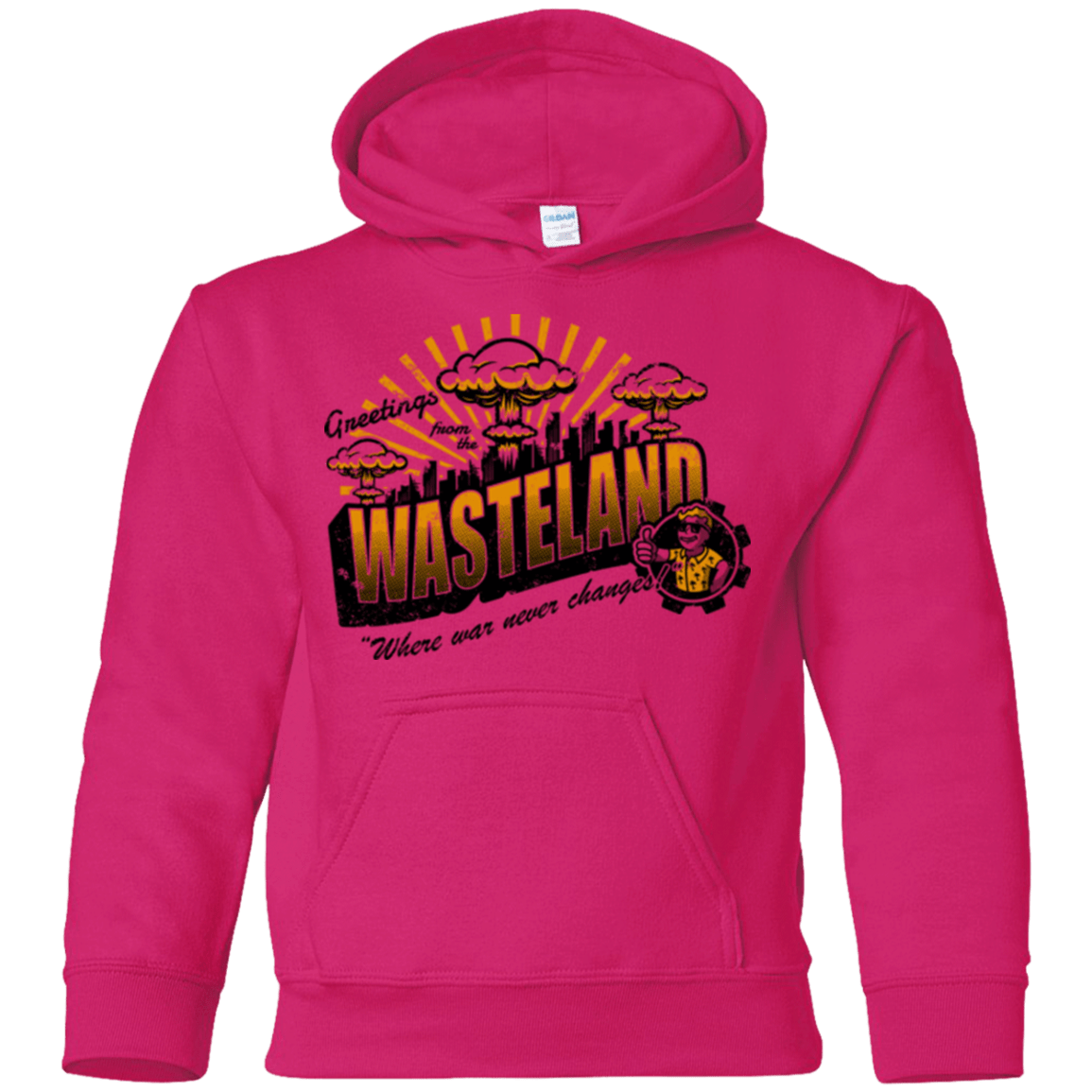 Sweatshirts Heliconia / YS Greetings from the Wasteland! Youth Hoodie