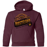 Sweatshirts Maroon / YS Greetings from the Wasteland! Youth Hoodie