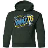 Sweatshirts Forest Green / YS Greetings from WV Vault Youth Hoodie