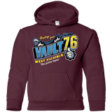 Sweatshirts Maroon / YS Greetings from WV Vault Youth Hoodie