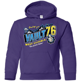 Sweatshirts Purple / YS Greetings from WV Vault Youth Hoodie