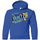 Sweatshirts Royal / YS Greetings from WV Vault Youth Hoodie