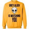Sweatshirts Gold / Small Grey Alien Crewneck Sweatshirt