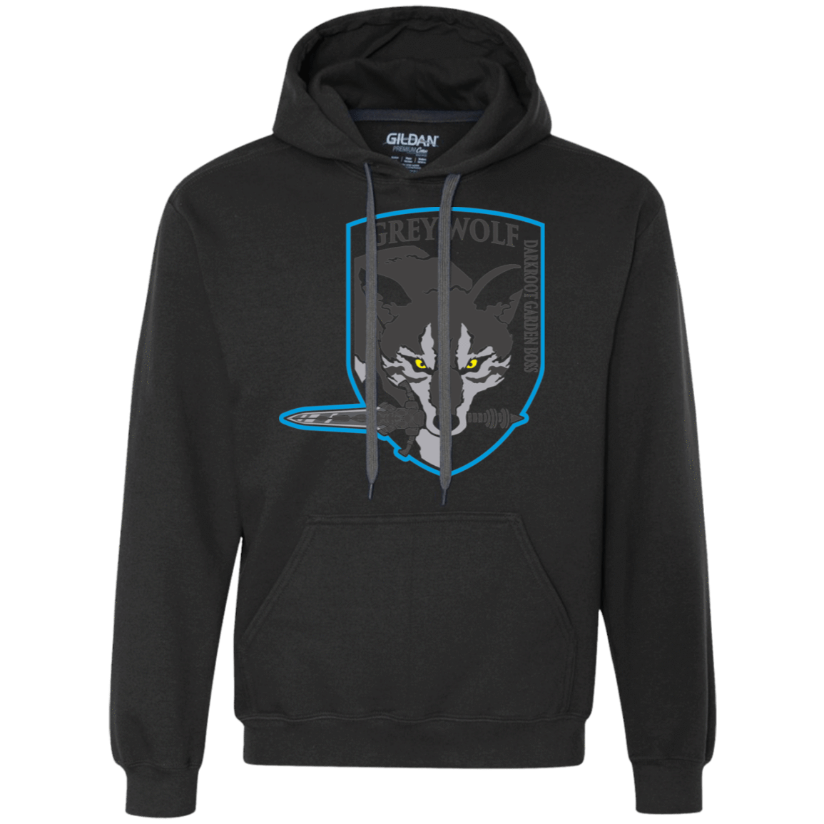 Sweatshirts Black / S Greywolf Premium Fleece Hoodie