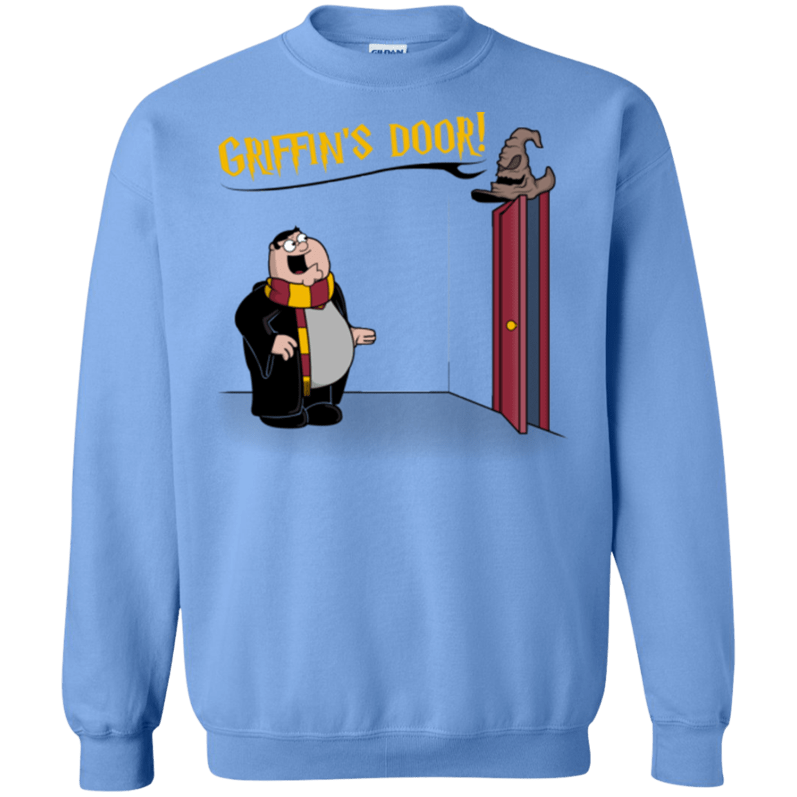 Sweatshirts Carolina Blue / S Griffins Door Crewneck Sweatshirt