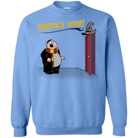 Sweatshirts Carolina Blue / S Griffins Door Crewneck Sweatshirt