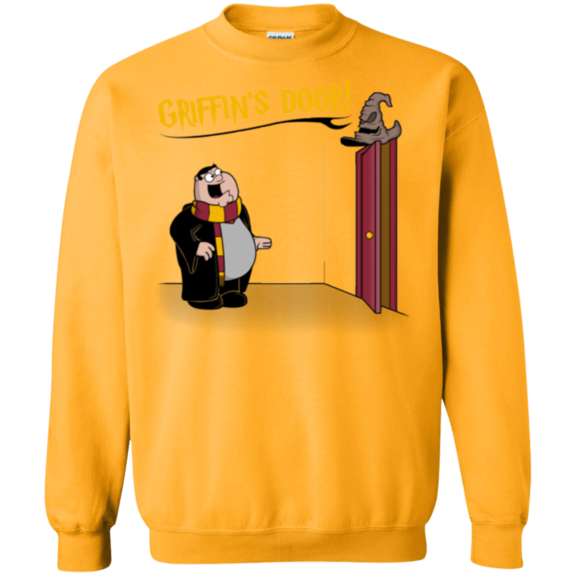 Sweatshirts Gold / S Griffins Door Crewneck Sweatshirt