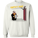 Sweatshirts White / S Griffins Door Crewneck Sweatshirt