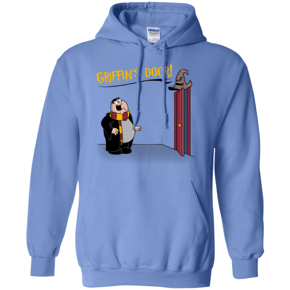 Sweatshirts Carolina Blue / S Griffins Door Pullover Hoodie
