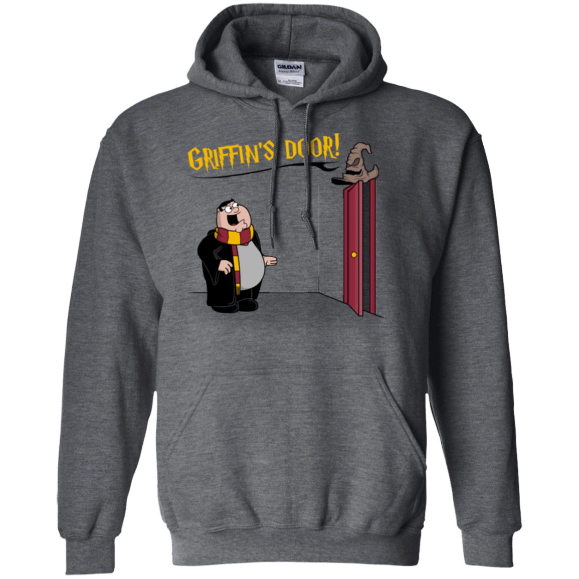 Sweatshirts Dark Heather / S Griffins Door Pullover Hoodie