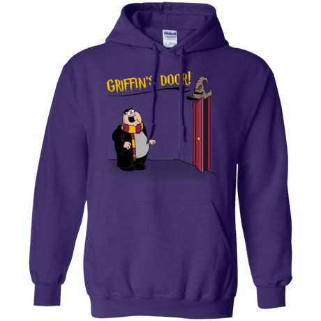 Sweatshirts Purple / S Griffins Door Pullover Hoodie