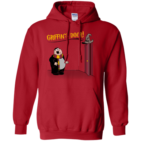 Sweatshirts Red / S Griffins Door Pullover Hoodie