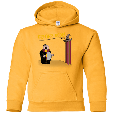 Sweatshirts Gold / YS Griffins Door Youth Hoodie