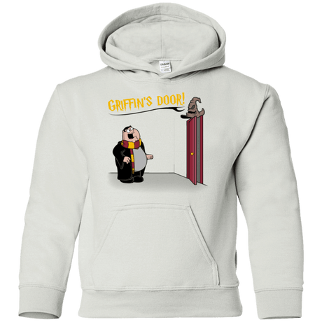 Sweatshirts White / YS Griffins Door Youth Hoodie