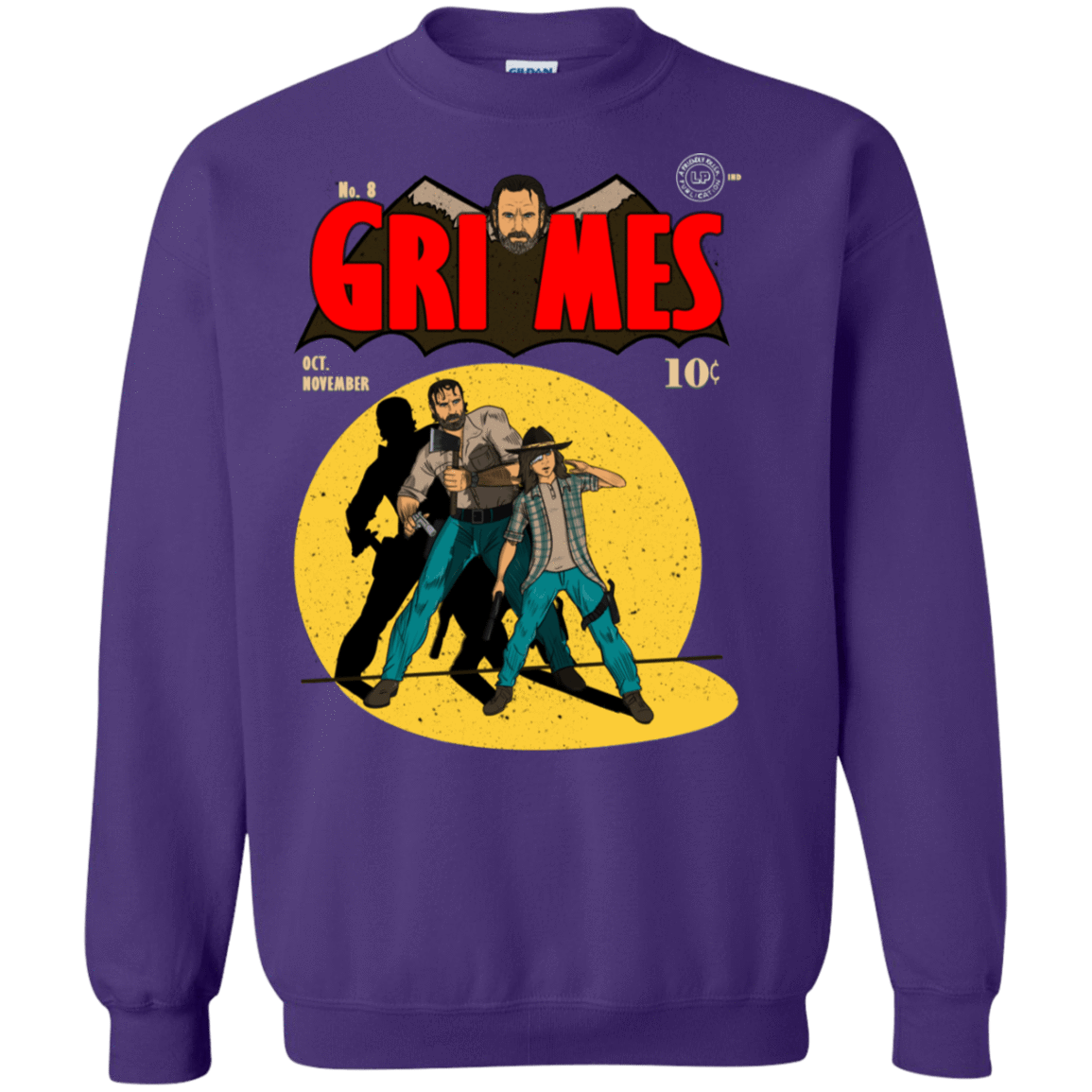 Sweatshirts Purple / S Grimes Crewneck Sweatshirt