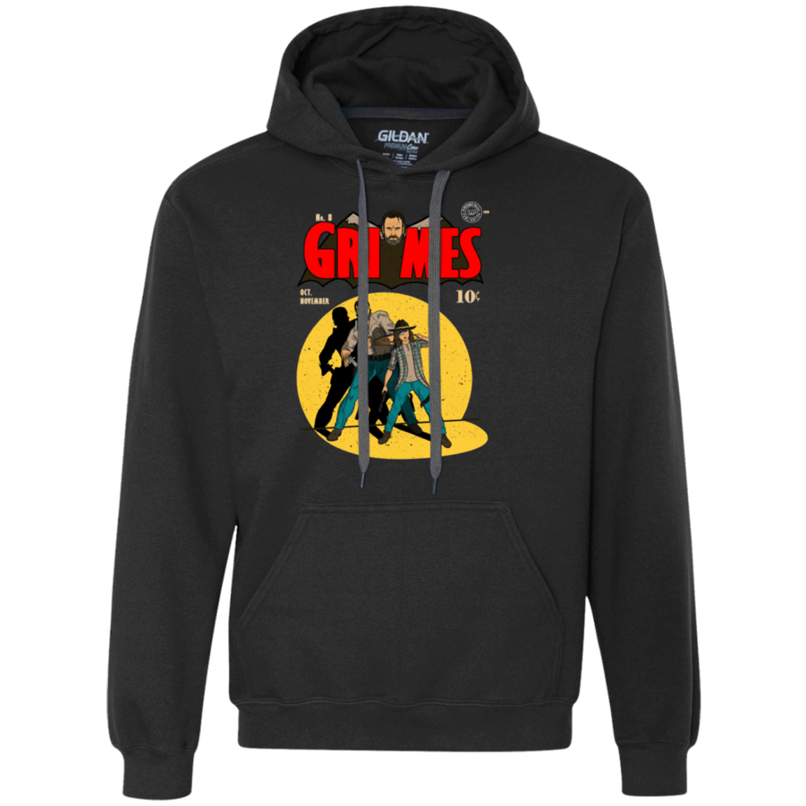 Sweatshirts Black / S Grimes Premium Fleece Hoodie