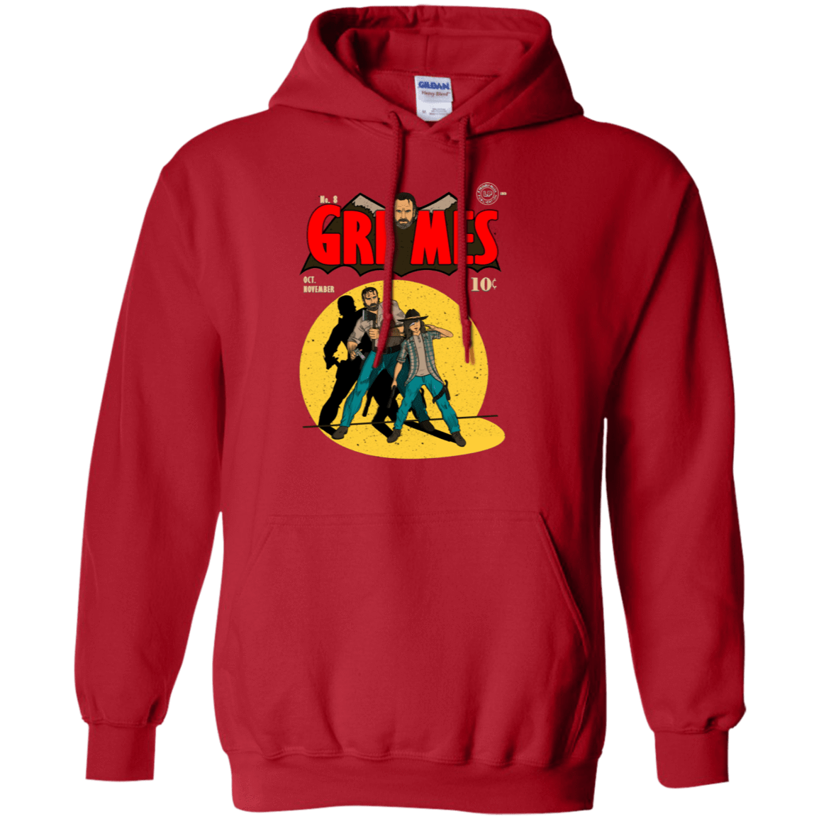 Sweatshirts Red / S Grimes Pullover Hoodie