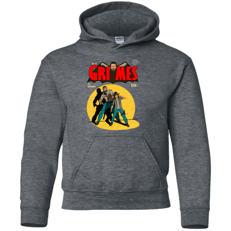 Sweatshirts Dark Heather / YS Grimes Youth Hoodie