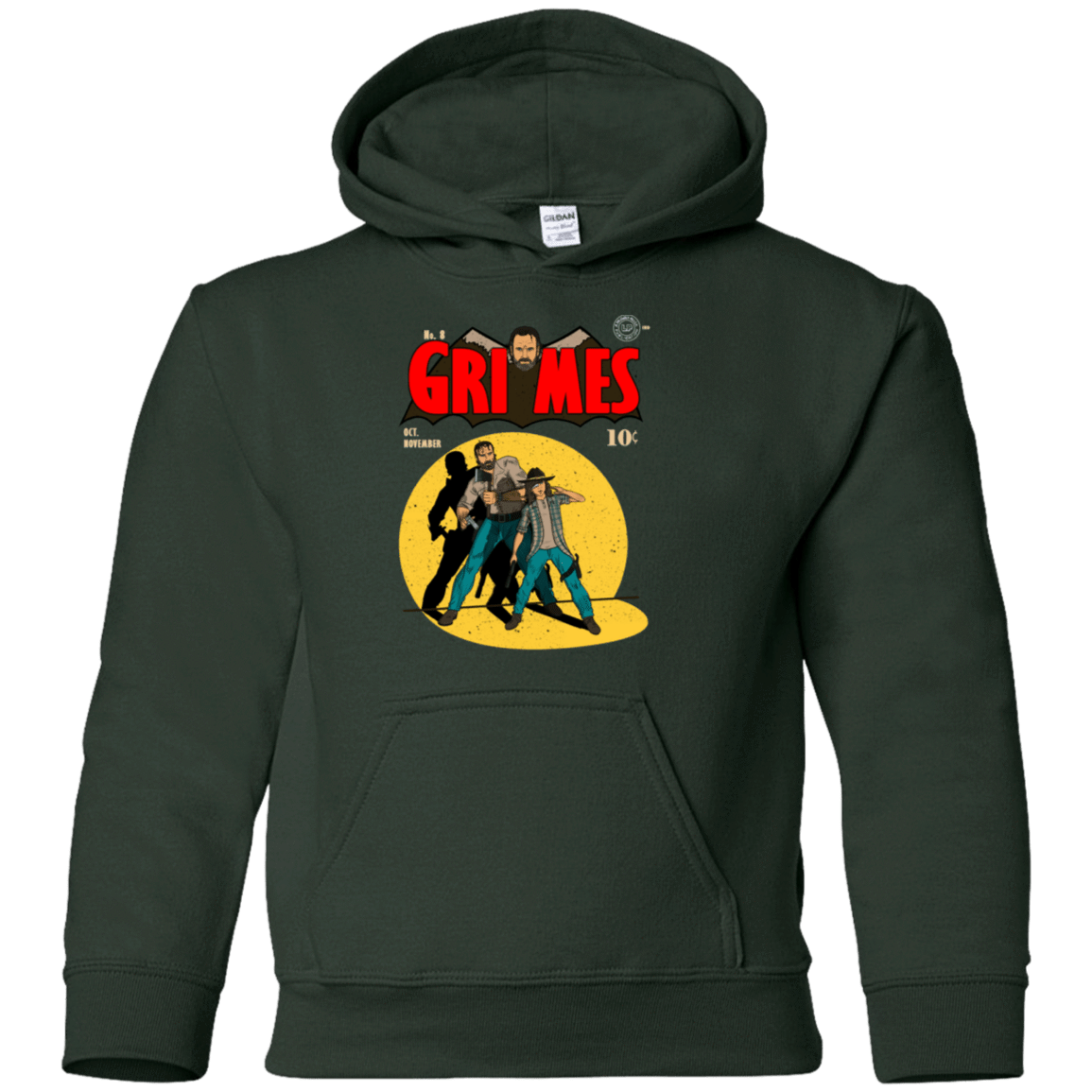 Sweatshirts Forest Green / YS Grimes Youth Hoodie
