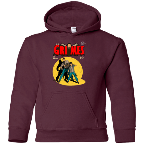 Sweatshirts Maroon / YS Grimes Youth Hoodie