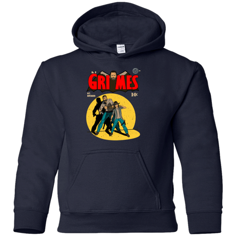 Sweatshirts Navy / YS Grimes Youth Hoodie