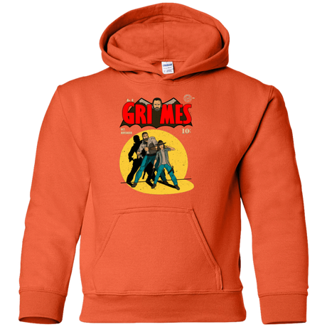 Sweatshirts Orange / YS Grimes Youth Hoodie