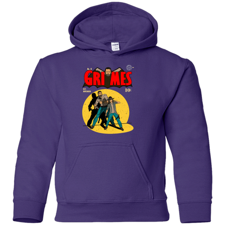 Sweatshirts Purple / YS Grimes Youth Hoodie