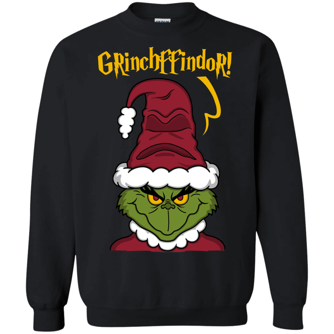 Sweatshirts Black / S Grinchffindor Crewneck Sweatshirt