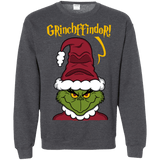 Sweatshirts Dark Heather / S Grinchffindor Crewneck Sweatshirt