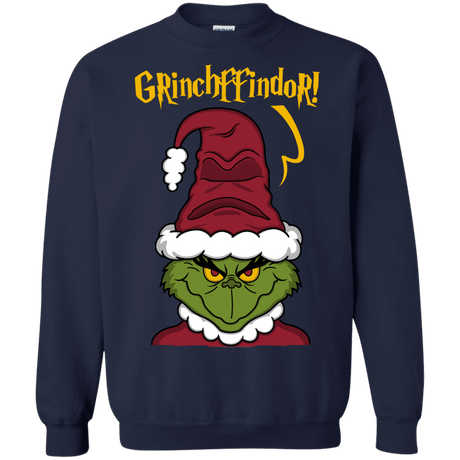 Sweatshirts Navy / S Grinchffindor Crewneck Sweatshirt