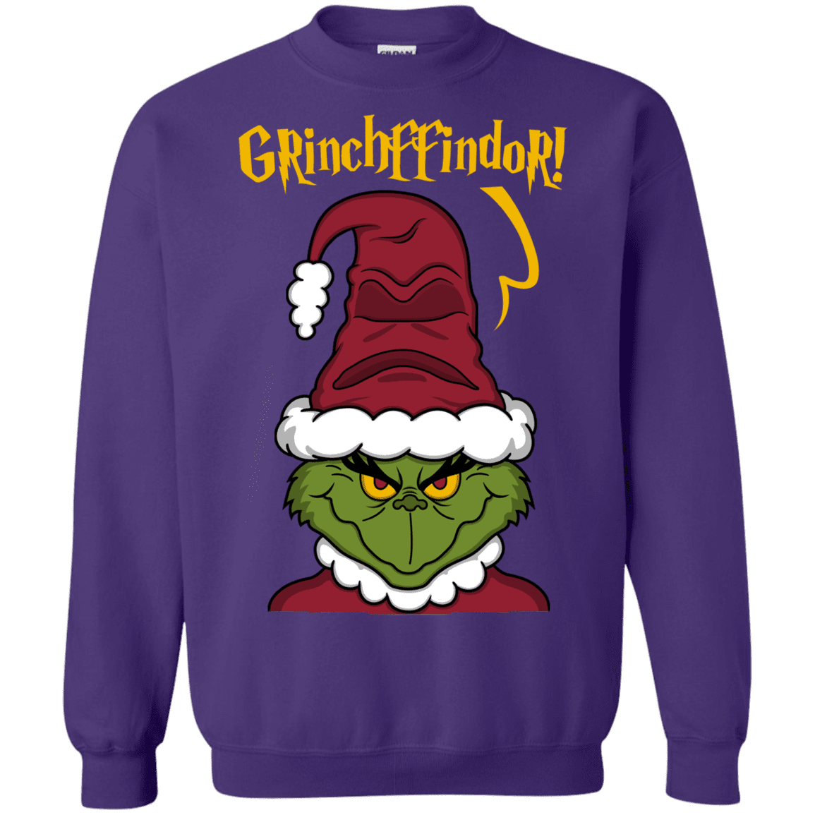 Sweatshirts Purple / S Grinchffindor Crewneck Sweatshirt