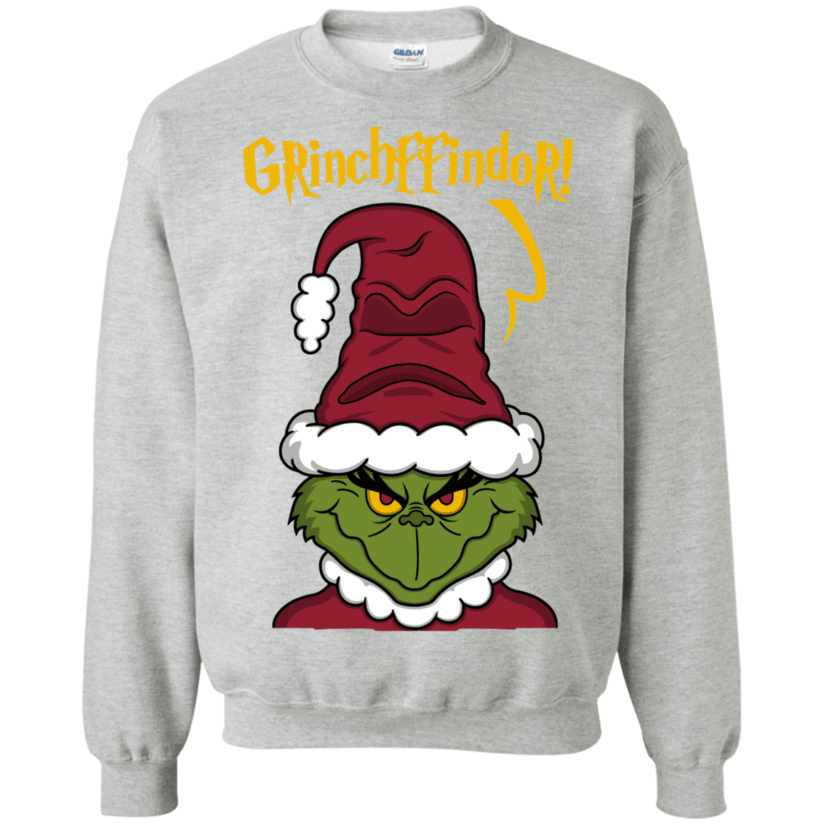 Sweatshirts Sport Grey / S Grinchffindor Crewneck Sweatshirt