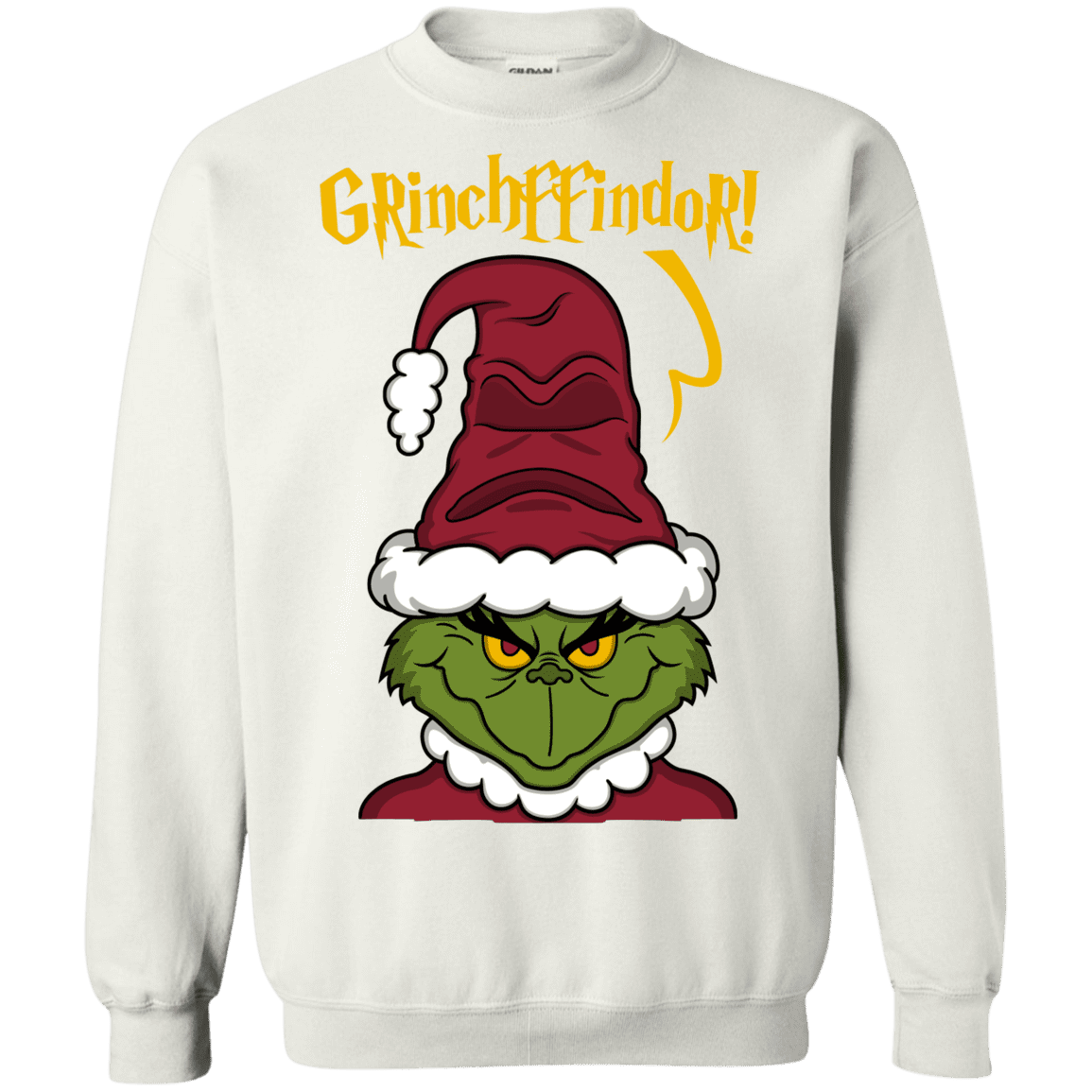 Sweatshirts White / S Grinchffindor Crewneck Sweatshirt