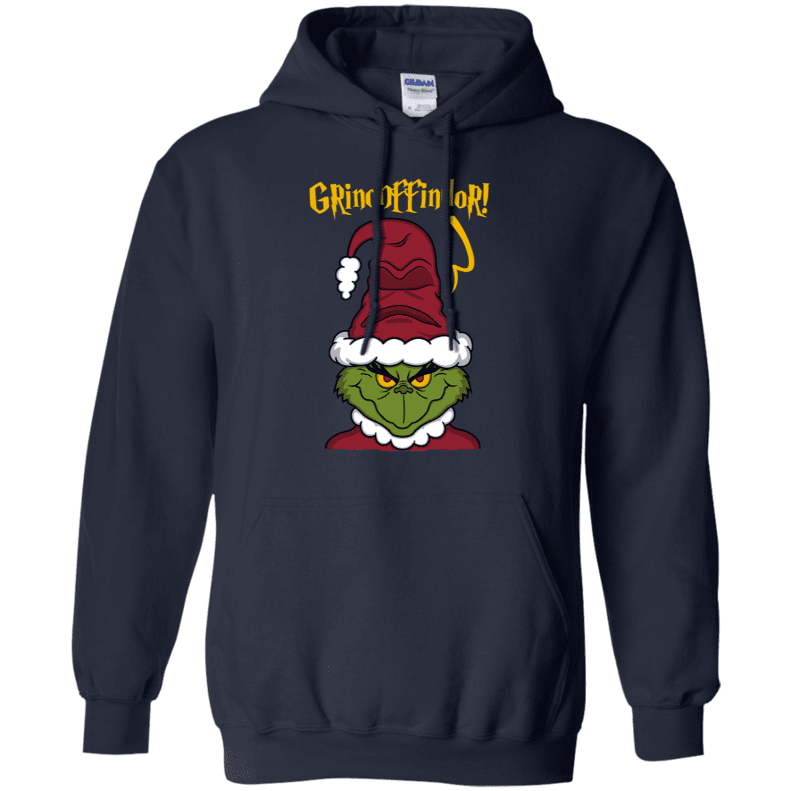 Sweatshirts Navy / S Grinchffindor Pullover Hoodie