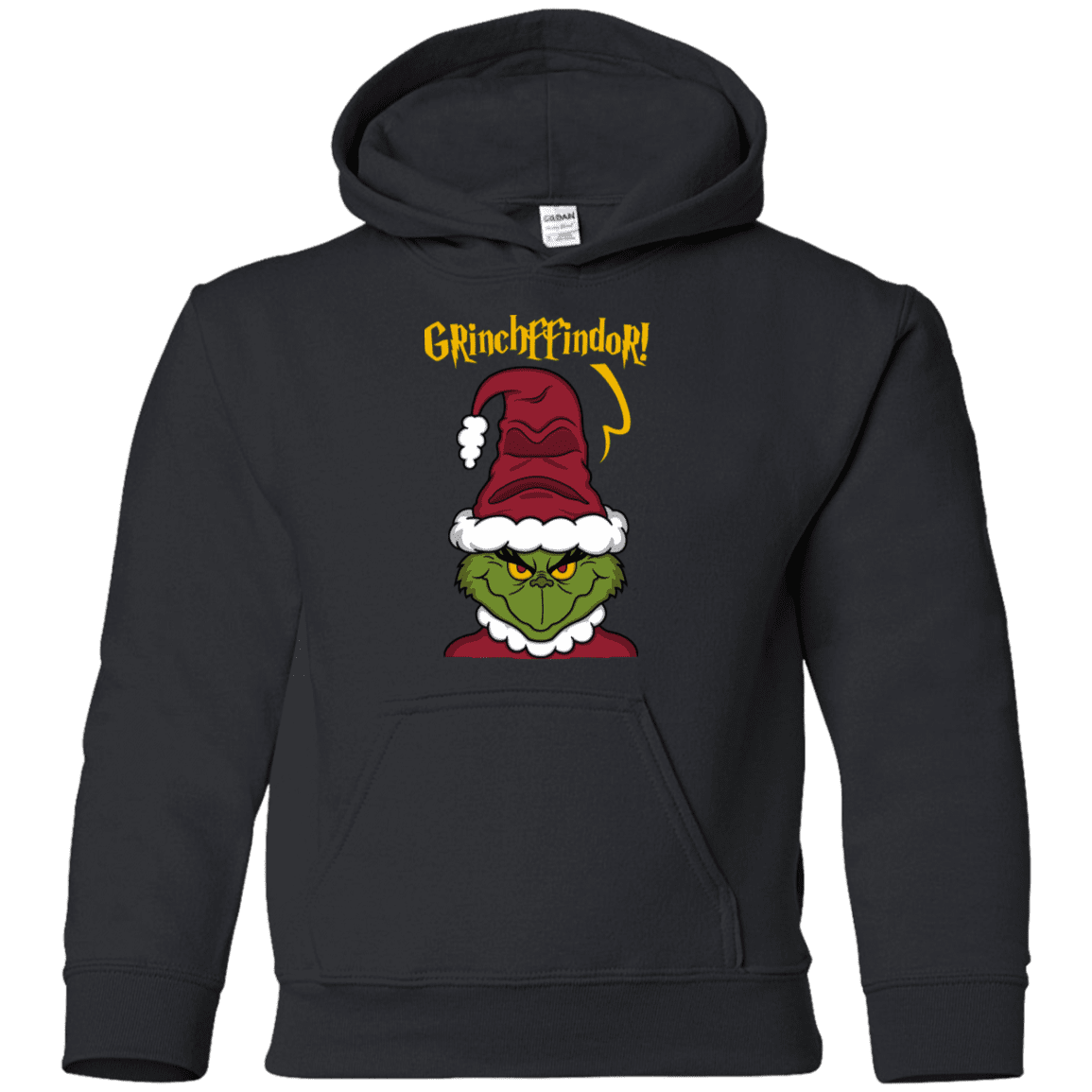 Sweatshirts Black / YS Grinchffindor Youth Hoodie