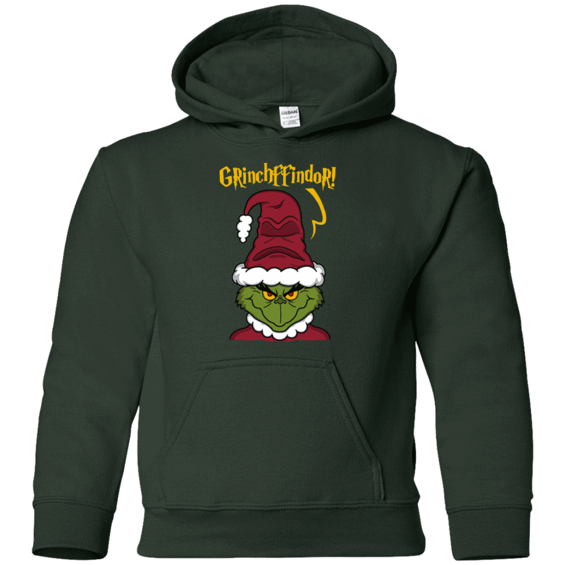 Sweatshirts Forest Green / YS Grinchffindor Youth Hoodie